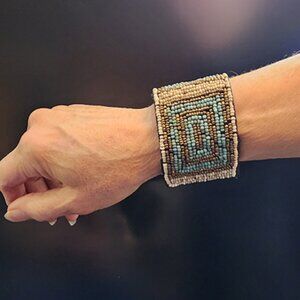 Beaded Cuff Bracelet